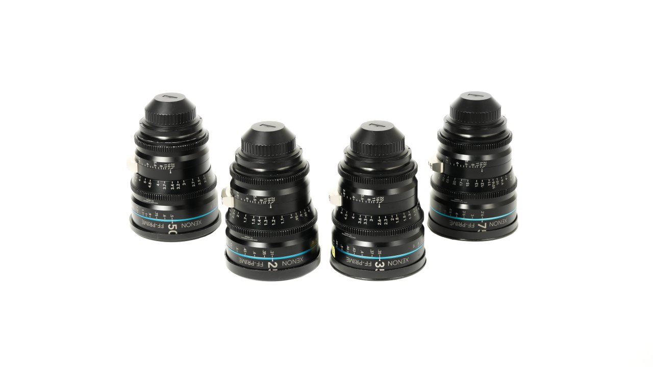 Schneider 定焦鏡頭組 25mm*2 / 35mm*2 / 50mm*4 / 75mm*2