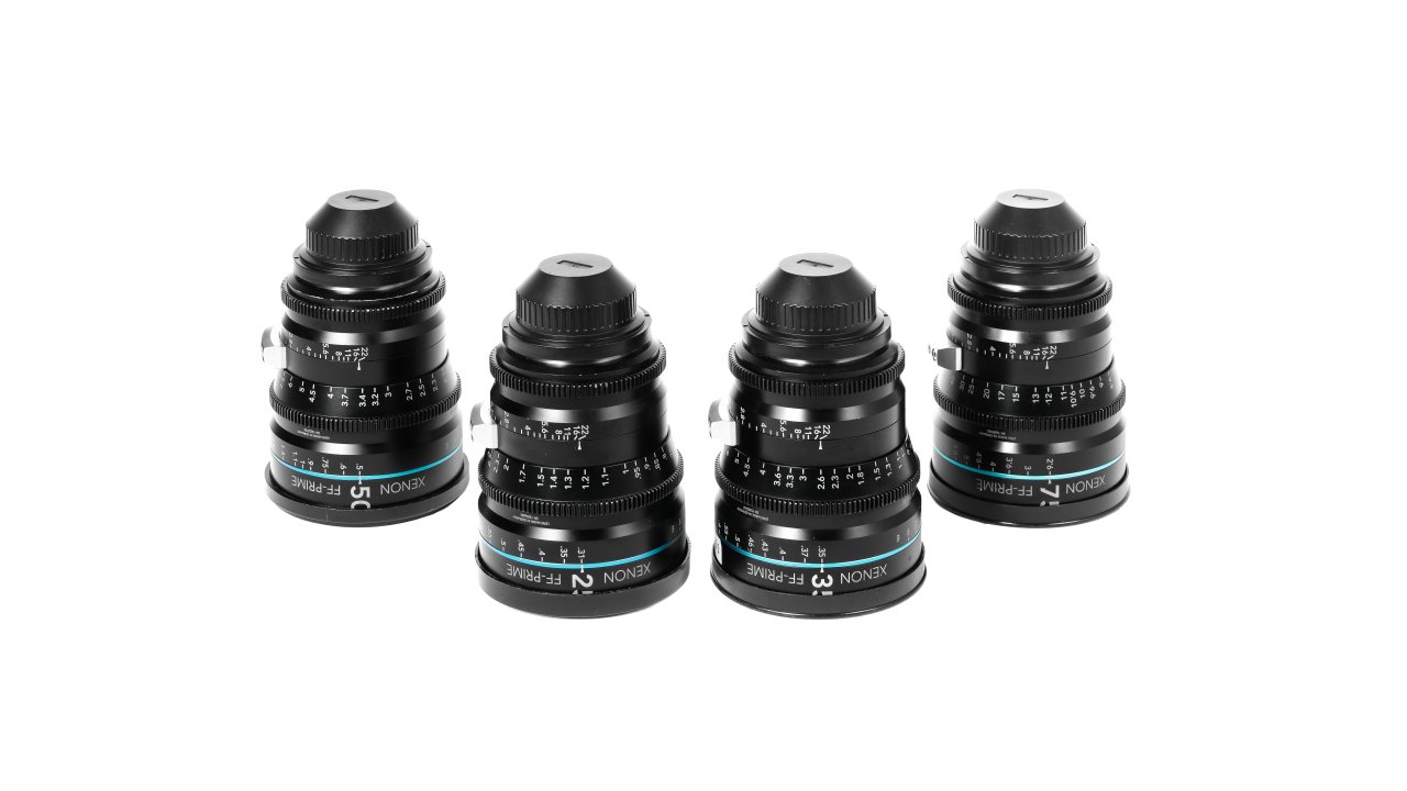 Schneider 定焦鏡頭組 25mm*2 / 35mm*2 / 50mm*4 / 75mm*2