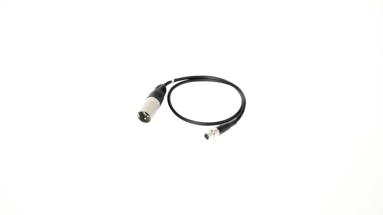 Mini XLR 3pin 母 轉XLR 3pin 公 (Lectrosonics DSR接收器輸出專用)