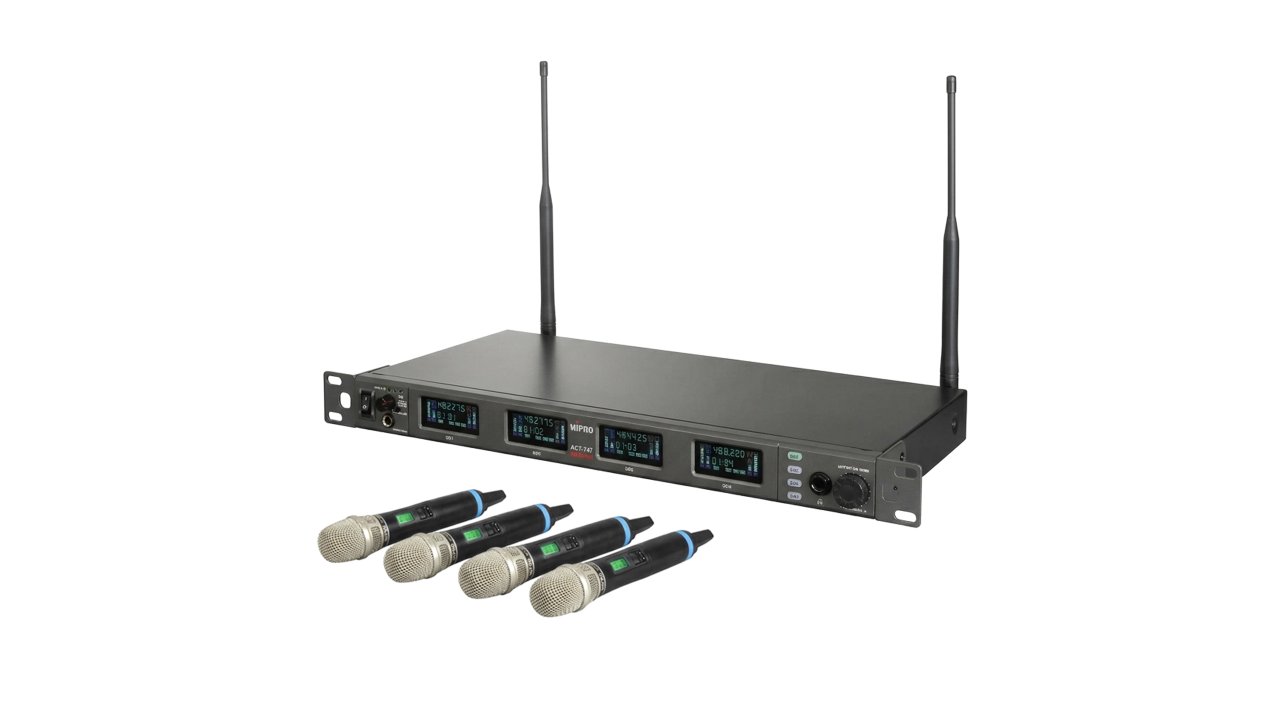 MIPRO ACT-747 無線麥克風組 (4手麥)