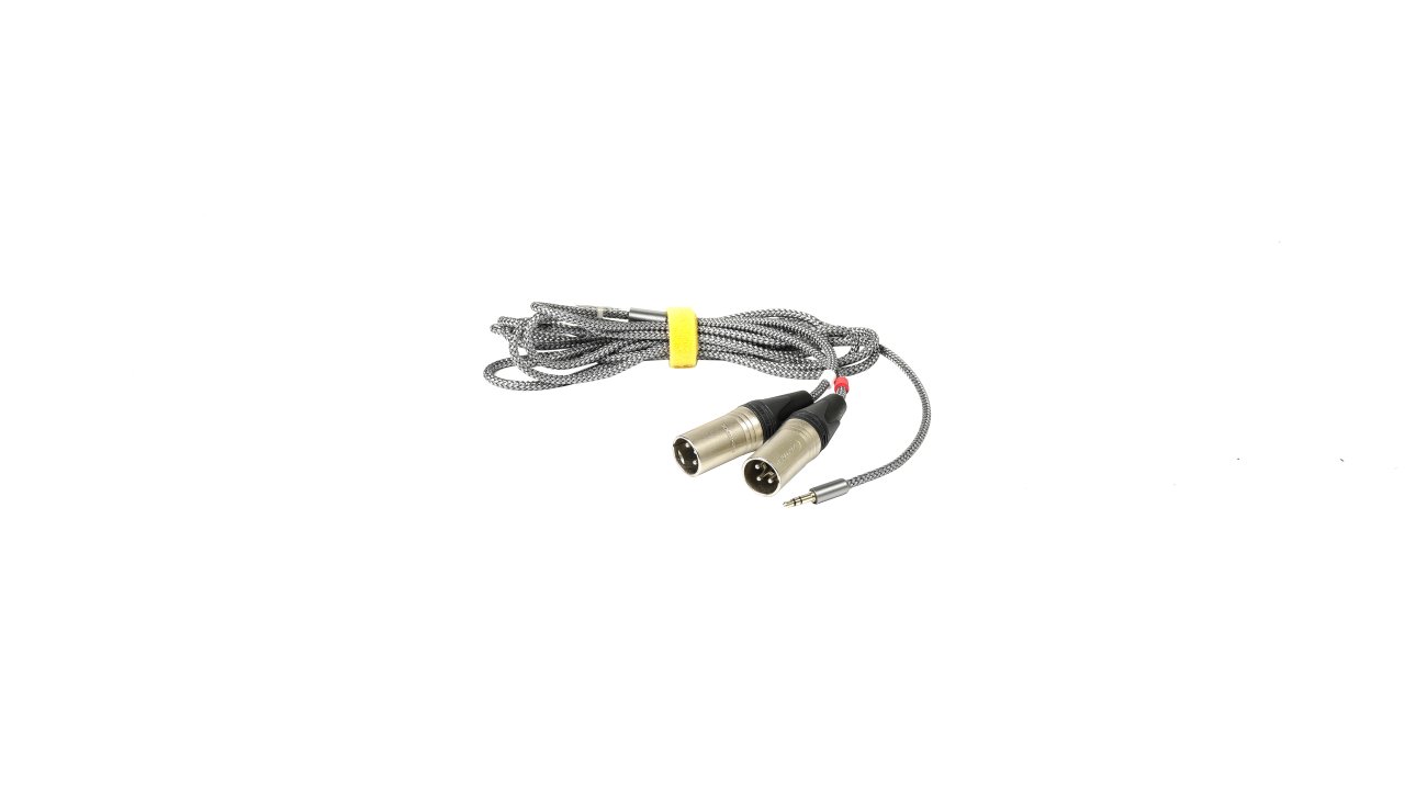3.5mm(公)轉XLR 3Pin L R(公)