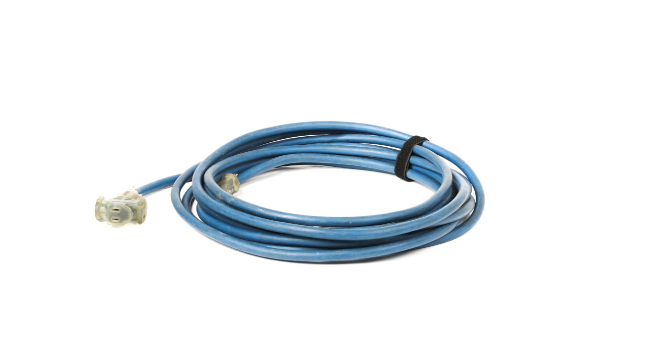 粗3.5mm動力線 15A 10米 藍色線